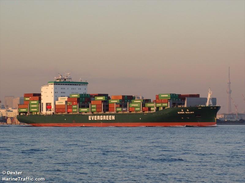 ever balmy (Container Ship) - IMO 9786944, MMSI 416031000, Call Sign BKLB under the flag of Taiwan