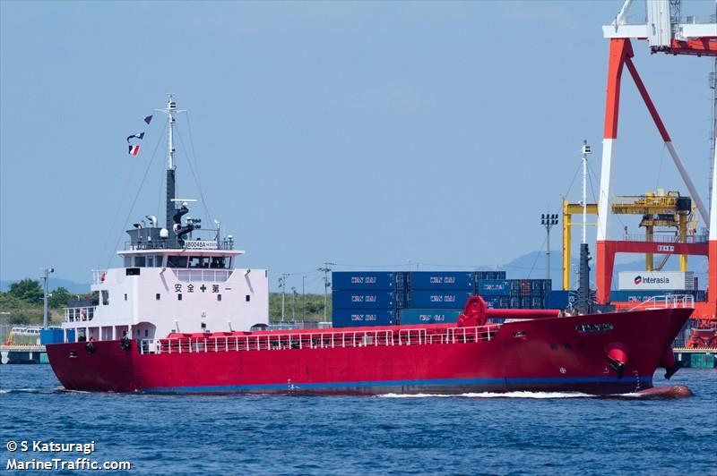 kichifukuyu (Cargo ship) - IMO , MMSI 431006848, Call Sign JD3914 under the flag of Japan