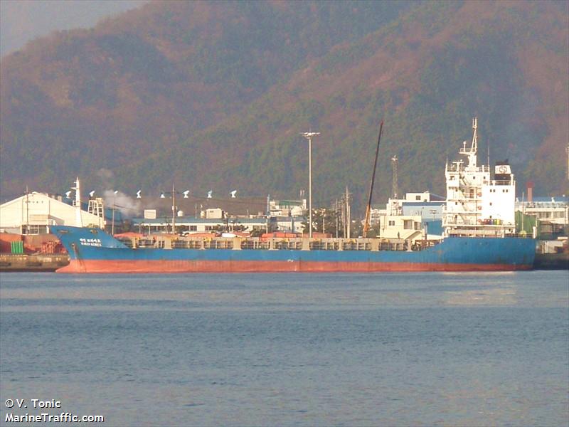 changjo venus (General Cargo Ship) - IMO 9158771, MMSI 440887000, Call Sign DSPF2 under the flag of Korea