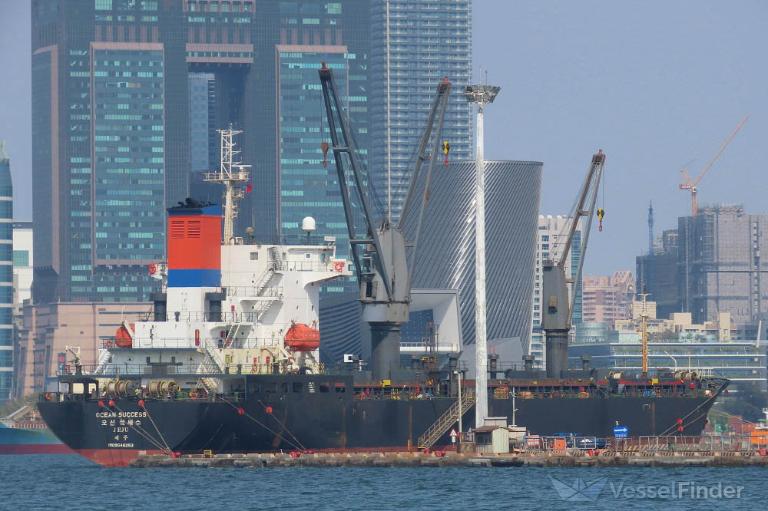 ocean success (General Cargo Ship) - IMO 9546253, MMSI 441612000, Call Sign DSQK9 under the flag of Korea