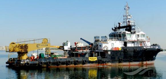 mutawa 101 (Offshore Tug/Supply Ship) - IMO 9442940, MMSI 470952000, Call Sign A6E3110 under the flag of UAE