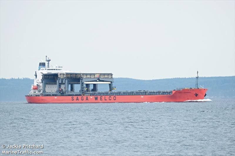 saga odyssey (General Cargo Ship) - IMO 9401788, MMSI 477058200, Call Sign VRDU9 under the flag of Hong Kong