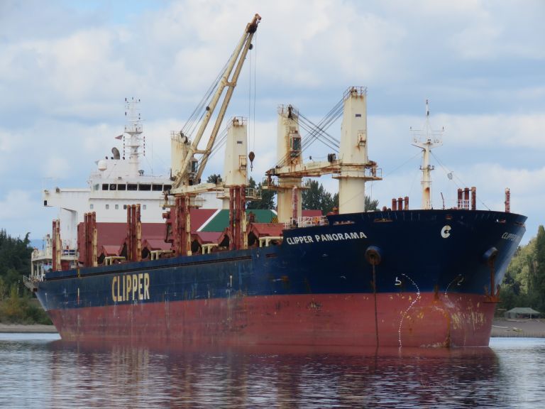 clipper panorama (Bulk Carrier) - IMO 9598995, MMSI 477172300, Call Sign VRRU8 under the flag of Hong Kong