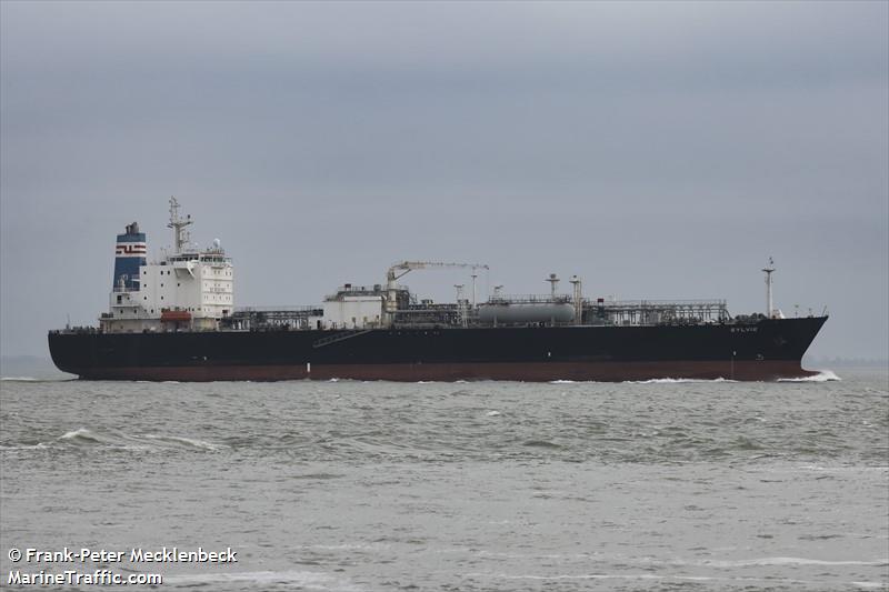 sylvie (LPG Tanker) - IMO 9332066, MMSI 477690200, Call Sign VRCQ2 under the flag of Hong Kong