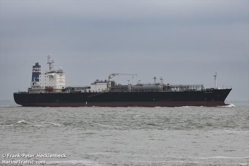 sylvie (LPG Tanker) - IMO 9332066, MMSI 477690200, Call Sign VRCQ2 under the flag of Hong Kong