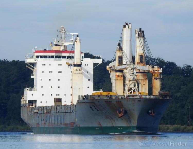 chipolbrok star (General Cargo Ship) - IMO 9432127, MMSI 477748600, Call Sign VRGU3 under the flag of Hong Kong