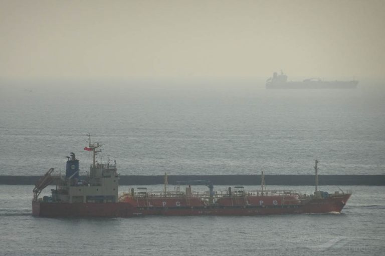 orkim gas success (LPG Tanker) - IMO 9715969, MMSI 533180188, Call Sign 9MVS3 under the flag of Malaysia