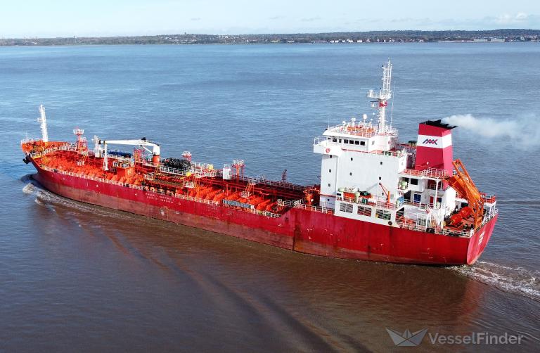 winter (Chemical/Oil Products Tanker) - IMO 9416800, MMSI 538003324, Call Sign V7QA7 under the flag of Marshall Islands