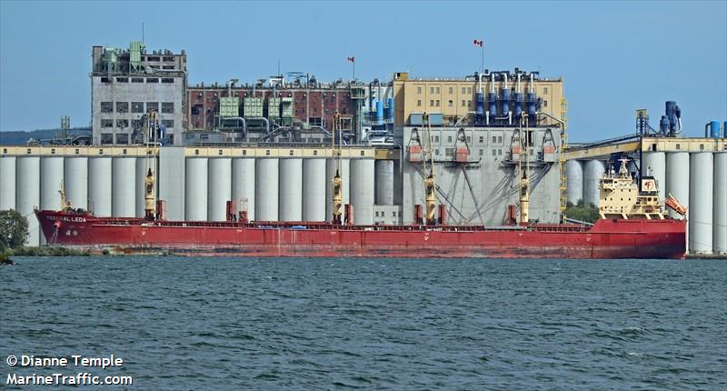 federal leda (Bulk Carrier) - IMO 9229996, MMSI 538005611, Call Sign V7FL3 under the flag of Marshall Islands