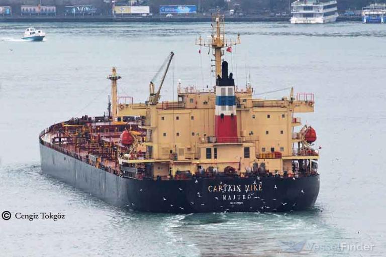 captain mike (Bulk Carrier) - IMO 9296846, MMSI 538006940, Call Sign V7SL6 under the flag of Marshall Islands