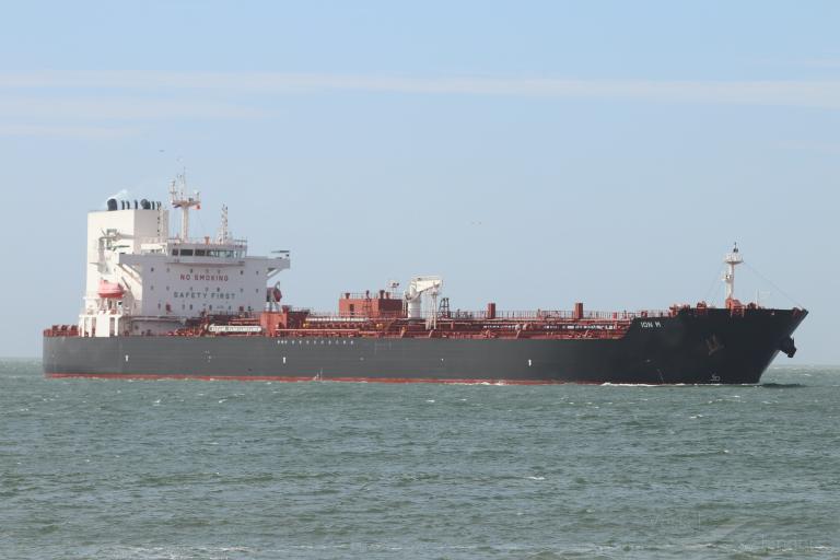 ion m (Chemical/Oil Products Tanker) - IMO 9864344, MMSI 538008523, Call Sign V7A2466 under the flag of Marshall Islands