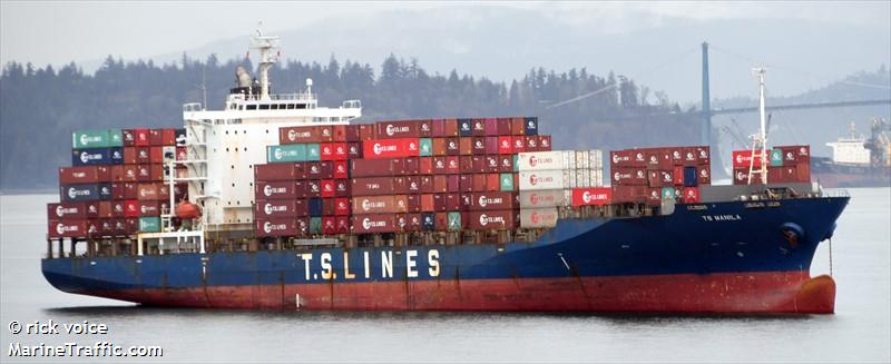 ts manila (Container Ship) - IMO 9363429, MMSI 538009073, Call Sign V7A4280 under the flag of Marshall Islands