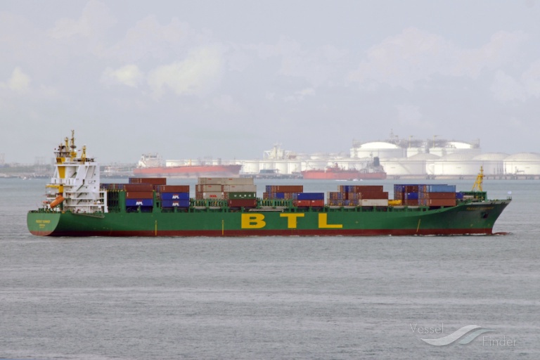 interasia progress (Container Ship) - IMO 9316335, MMSI 563053700, Call Sign 9V9662 under the flag of Singapore
