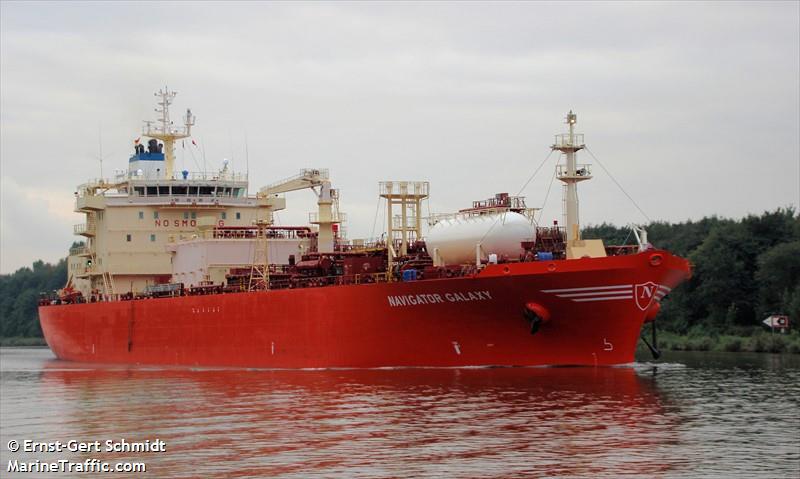 navigator galaxy (LPG Tanker) - IMO 9536363, MMSI 636015946, Call Sign D5DQ4 under the flag of Liberia