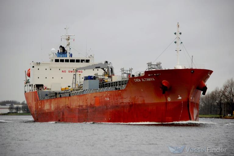 chem altamira (Chemical/Oil Products Tanker) - IMO 9705744, MMSI 636016362, Call Sign D5FU2 under the flag of Liberia