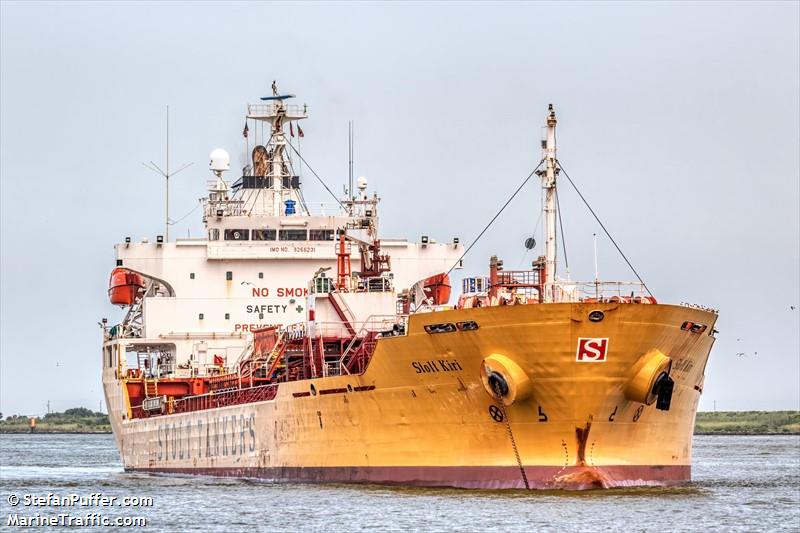 stolt kiri (Chemical/Oil Products Tanker) - IMO 9266231, MMSI 636017828, Call Sign D5MW8 under the flag of Liberia