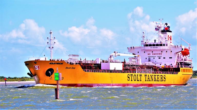 stolt ilex (Chemical/Oil Products Tanker) - IMO 9505936, MMSI 636017832, Call Sign D5MX4 under the flag of Liberia