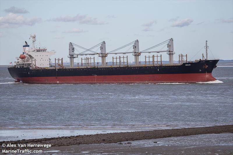 amalea (Bulk Carrier) - IMO 9470818, MMSI 636018489, Call Sign D5PX4 under the flag of Liberia