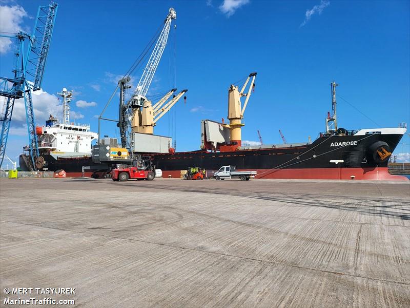 adarose (Bulk Carrier) - IMO 9392107, MMSI 636019247, Call Sign D5TP8 under the flag of Liberia