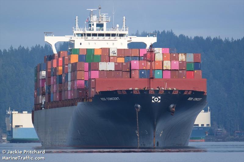 rdo concert (Container Ship) - IMO 9415844, MMSI 636092920, Call Sign A8TH7 under the flag of Liberia