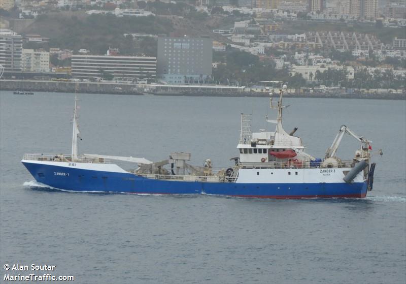 dewas-1 (Fishing Vessel) - IMO 7712767, MMSI 654000899, Call Sign 5TBQ under the flag of Mauritania