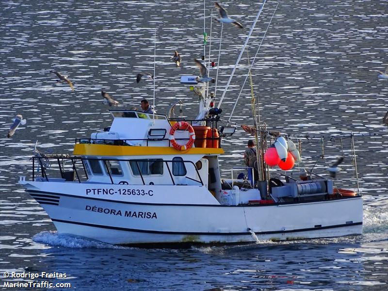 debora marisa (Fishing vessel) - IMO , MMSI 204202570, Call Sign CUUN2 under the flag of Azores