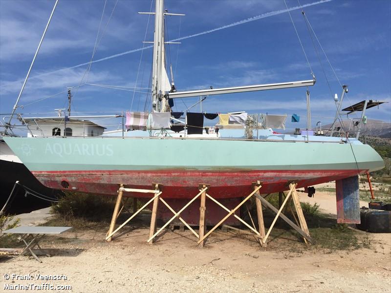 aquarius (Sailing vessel) - IMO , MMSI 244700792, Call Sign PB8174 under the flag of Netherlands