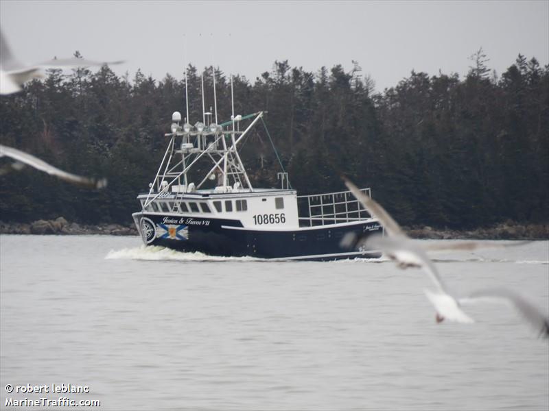 jessica and trevor 7 (Passenger ship) - IMO , MMSI 316042165, Call Sign VHF 105 under the flag of Canada