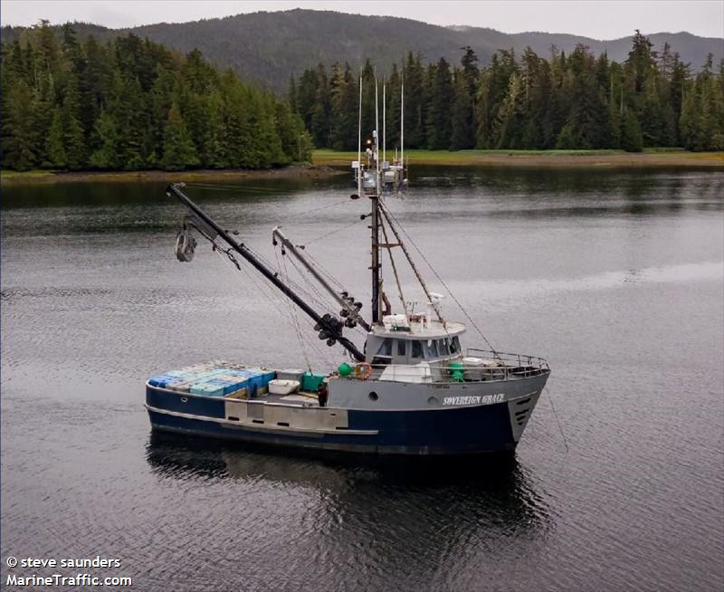 sovereign grace (Fishing vessel) - IMO , MMSI 367631040, Call Sign WDH5746 under the flag of United States (USA)