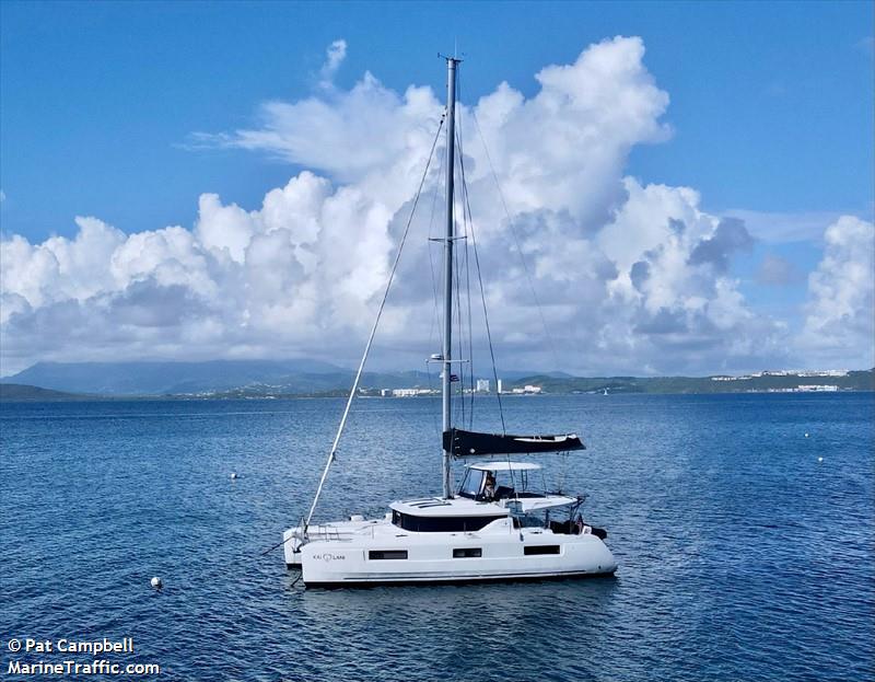kai lani (Sailing vessel) - IMO , MMSI 368250830, Call Sign WDM9239 under the flag of United States (USA)