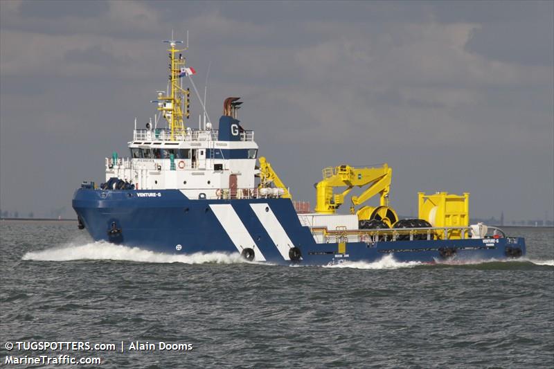 venture g (Offshore Tug/Supply Ship) - IMO 9480849, MMSI 370941000, Call Sign HP2217 under the flag of Panama