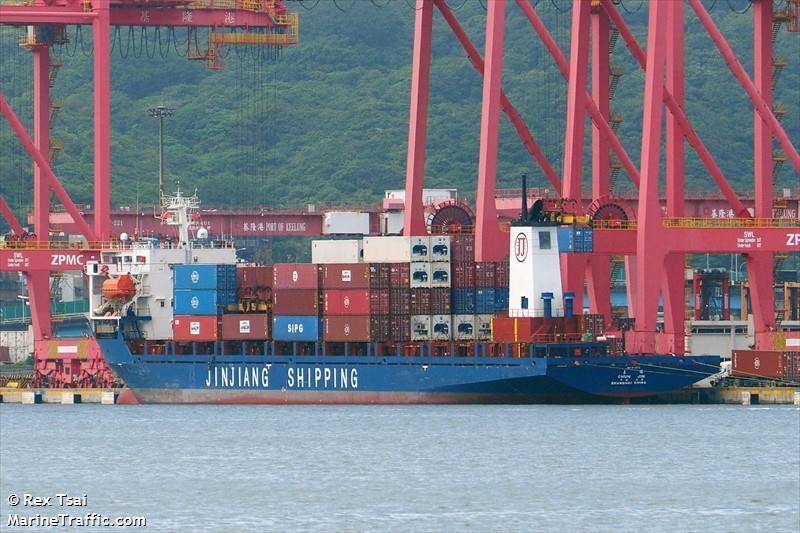 chun jin (Container Ship) - IMO 9113173, MMSI 413382030, Call Sign BIMT under the flag of China