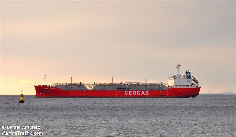 amaury neyrand (LPG Tanker) - IMO 9940019, MMSI 352001872, Call Sign 3E2782 under the flag of Panama