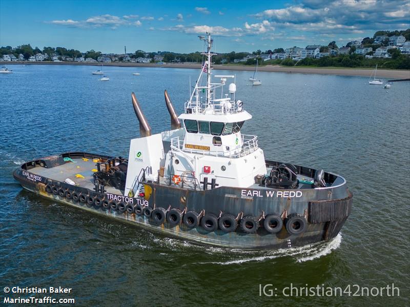 earl w redd (Tug) - IMO 9824899, MMSI 368278450, Call Sign WDN4160 under the flag of United States (USA)