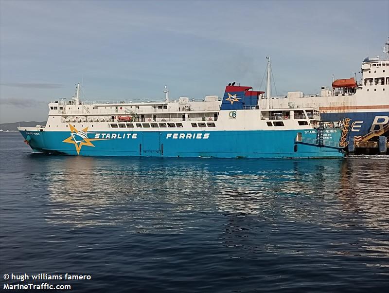 starlite venus (Passenger/Ro-Ro Cargo Ship) - IMO 9858371, MMSI 548257600 under the flag of Philippines