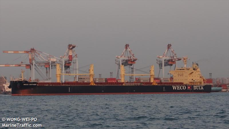 ne402 (Bulk Carrier) - IMO 9951654, MMSI 636022208, Call Sign 5LHR5 under the flag of Liberia