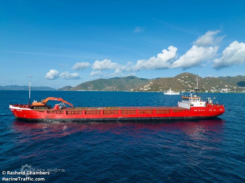 fast wil (General Cargo Ship) - IMO 8404458, MMSI 750000074 under the flag of Guyana