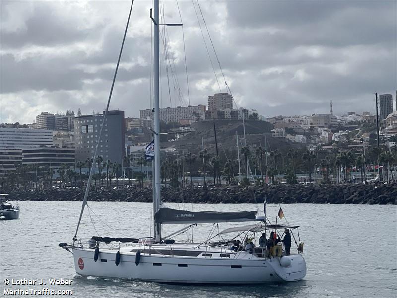 karibu (Sailing vessel) - IMO , MMSI 211860780, Call Sign DD8129 under the flag of Germany