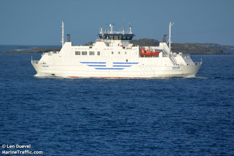 adan (Passenger/Ro-Ro Cargo Ship) - IMO 9236767, MMSI 230174300, Call Sign OJUI under the flag of Finland