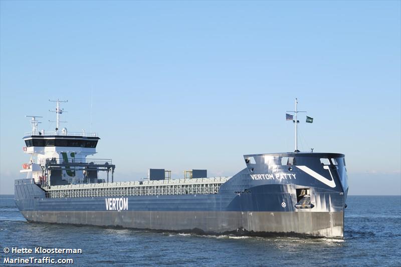vertom patty (General Cargo Ship) - IMO 9938729, MMSI 246360000, Call Sign PEXL under the flag of Netherlands
