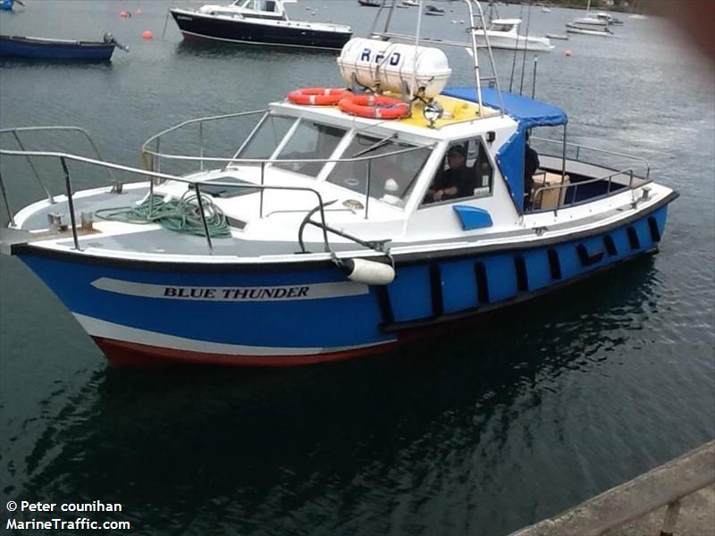 blue thunder (Unknown) - IMO , MMSI 250002963, Call Sign EI5922 under the flag of Ireland