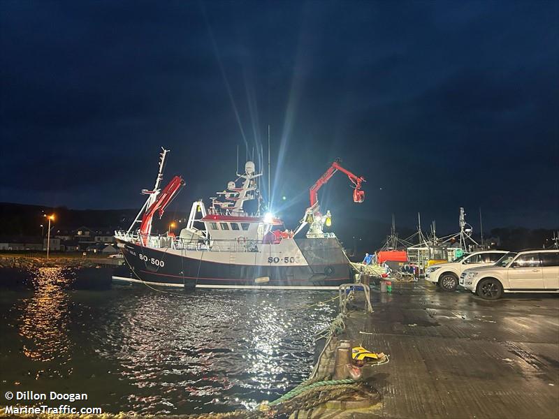 green isle (Fishing Vessel) - IMO 9963645, MMSI 250006662, Call Sign EIZV4 under the flag of Ireland