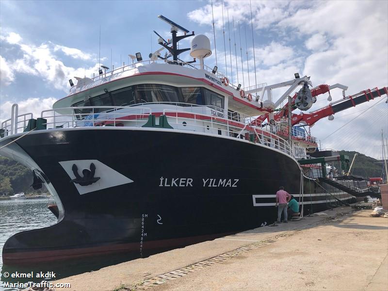 ilker yilmaz (Fishing Vessel) - IMO 9971202, MMSI 271073688, Call Sign TCA6895 under the flag of Turkey