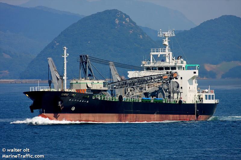 aoi maru no.88 (Aggregates Carrier) - IMO 9789180, MMSI 431008814, Call Sign JD4038 under the flag of Japan