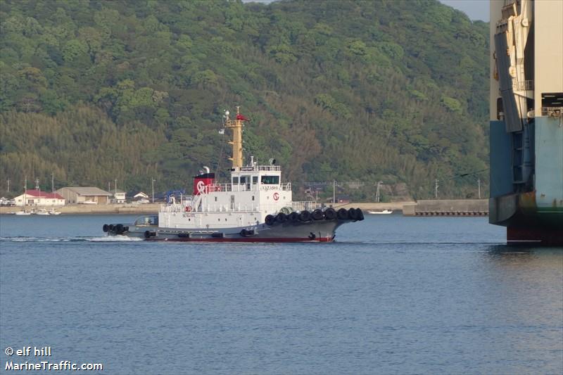 kazashi maru (Tug) - IMO 9909326, MMSI 431015376, Call Sign JD4819 under the flag of Japan