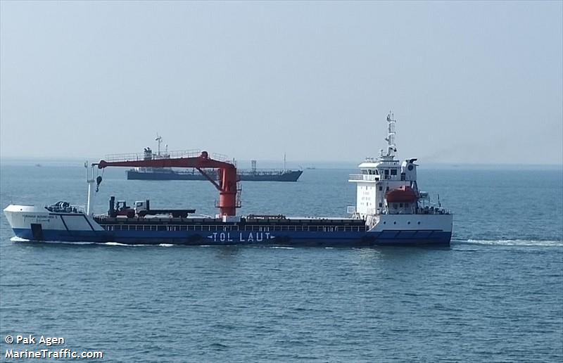 kendhaga nusantara 5 (Container Ship) - IMO 9838723, MMSI 525101130, Call Sign YCQK2 under the flag of Indonesia