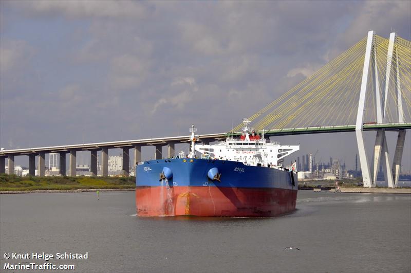 royall (Crude Oil Tanker) - IMO 9308443, MMSI 636022351, Call Sign 5LIJ3 under the flag of Liberia