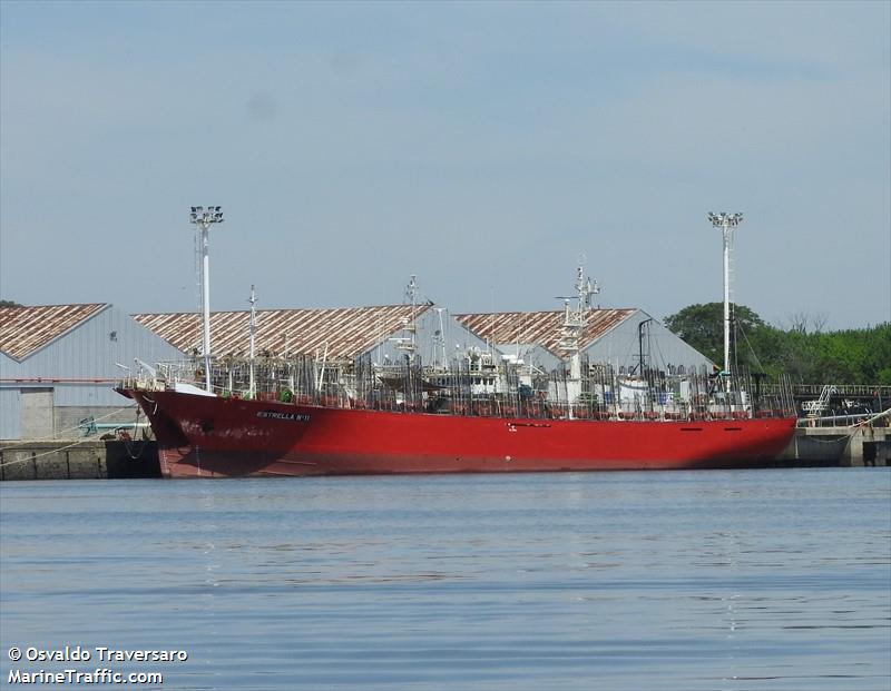 estrella n11 (Fishing Vessel) - IMO 8609668, MMSI 701006139, Call Sign LW4739 under the flag of Argentina