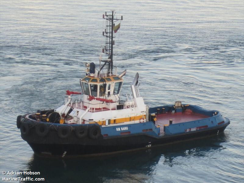 rm baru (Tug) - IMO 9396397, MMSI 730125000, Call Sign HKDM8 under the flag of Colombia