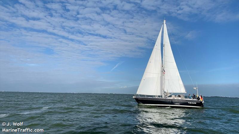 the duke (Sailing vessel) - IMO , MMSI 211836330, Call Sign DC3449 under the flag of Germany